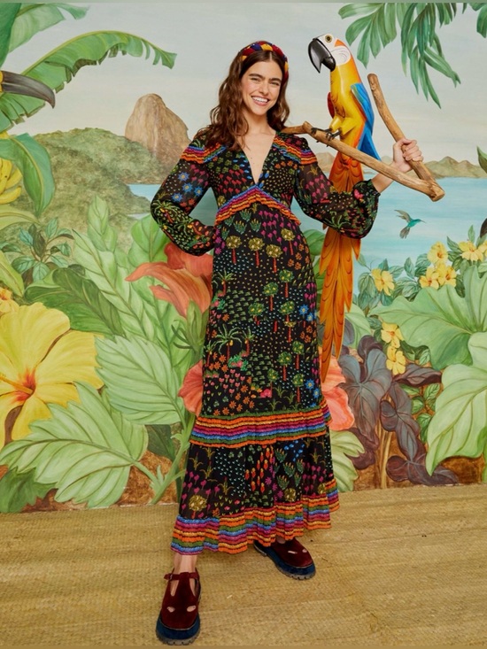 FARM Rio Dresses & Skirts - Farm Rio Fruit Garden Maxi Dress